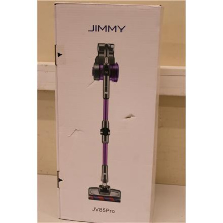 Taastatud. Jimmy Vacuum Cleaner JV85 Pro | Jimmy | Vacuum Cleaner | JV85 Pro | Cordless operating | Handstick and Handheld | 600 W | 28.8 V | Operating time (max) 70 min | Purple/Grey | Warranty 24 month(s) | Battery warranty 10 month(s) | DAMAGED