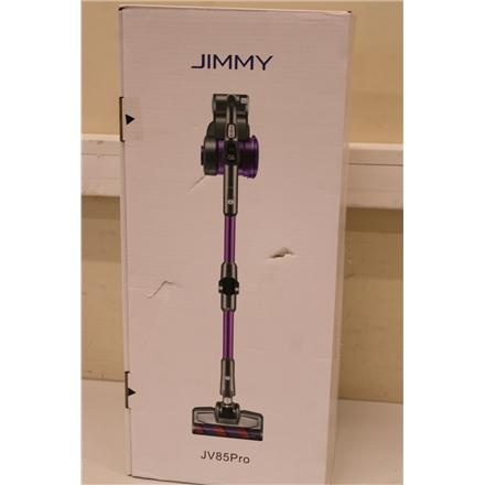 Renew. Jimmy Vacuum Cleaner JV85 Pro | Jimmy | Vacuum Cleaner | JV85 Pro | Cordless operating | Handstick and Handheld | 600 W | 28.8 V | Operating time (max) 70 min | Purple/Grey | Warranty 24 month(s) | Battery warranty 10 month(s) | DAMAGED