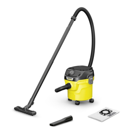 Kärcher 1.628-401.0 dust extractor Must, Yellow 12 L 1000 W