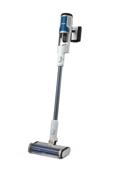 Shark BU1120DE stick vacuum/electric broom 2-in-1 stick vacuum Battery Dry Bagless 0.42 L Must, Blue, Valge