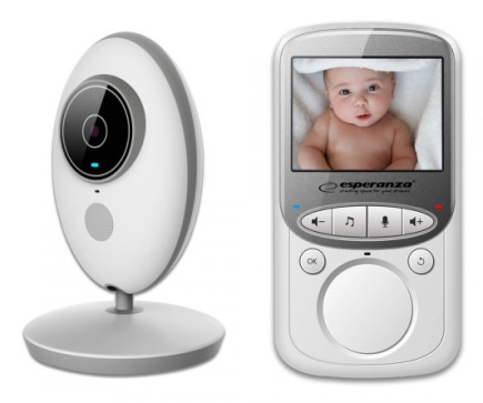 Esperanza EHM003 video baby monitor 50 m Белый