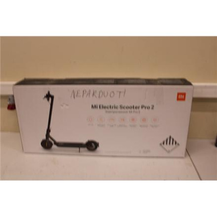 Taastatud. Xiaomi Mi Electric Scooter Pro 2 (Black) | Xiaomi Mi Electric Scooter Pro 2 | 600 W | 25 km/h | 3 month(s) | Black | USED, SCRATCHED, DIRTY, MISSING INNER PACKAGING