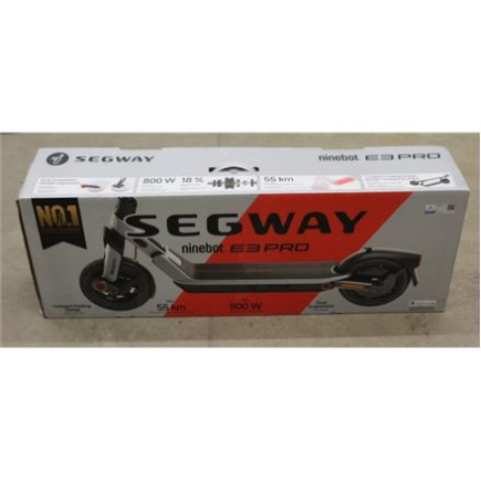 Renew. Ninebot by Segway eKickScooter E3 Pro E | Segway E3 Pro E | eKickScooter | 800 W | Up to 25 km/h | 10 