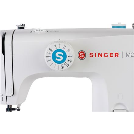 Singer | Sewing Machine | M2105 | Number of stitches 8 | Number of buttonholes 1 | White
