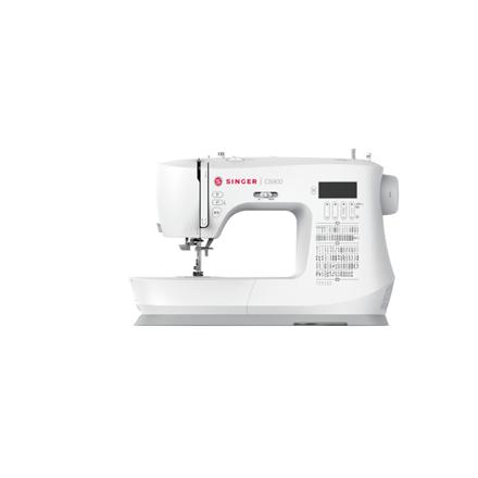 Singer | Sewing Machine | C5955 | Number of stitches 417 | Number of buttonholes 8 | White