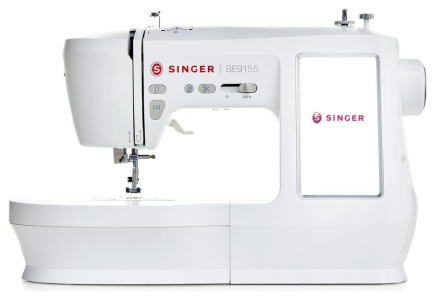 SINGER Embroidery sewing machine SE9155 Electric current Белый