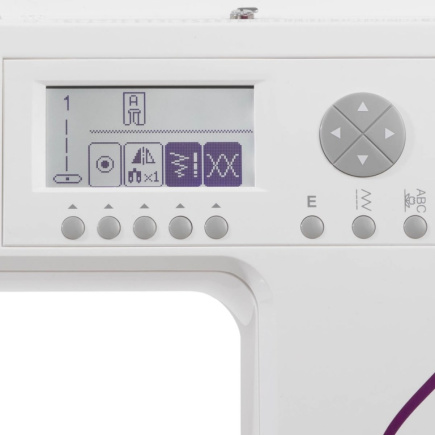 Singer C430 sewing machine, electronic, Valge