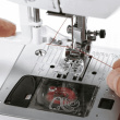 Singer 7640 sewing machine, electric current, Valge