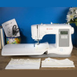 Singer 7640 sewing machine, electric current, Valge