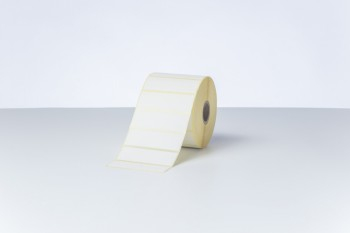 BROTHER DIRECT THERMAL LABEL ROLL 76X26 MM / 1900 LABELS/ROLL (8 ROLLS/CARTON)
