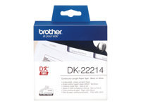 BROTHER DK22214 Endlosetiketten paper white for QL550 QL500 12mm x 30.48