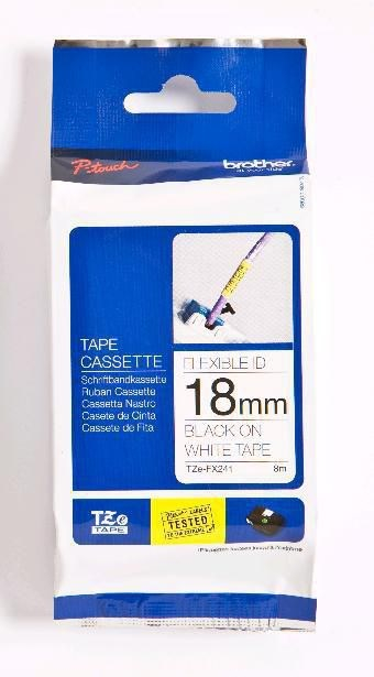 Brother TZe-FX241 - fleksibelt ID-tape