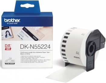 BROTHER DKN55224 NON AD. PAPER TAPE 54MM