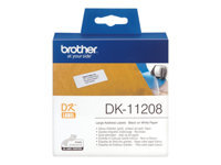 BROTHER DK11208 Adress etikettenrolle for QL550 QL500 400St/roll 38x90