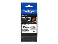 BROTHER TZEFX231 Flexi Tapes 12mm 8m white black laminate