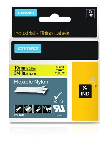 DYMO IND Flexible Nylon WLONONWCRBFR1