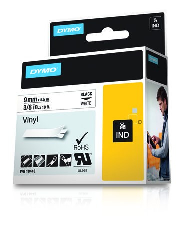 DYMO IND Vinyl Labels