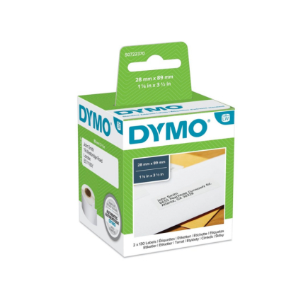DYMO Standard Address Labels - 28 x 89 mm - S0722370
