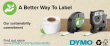 DYMO D1 Standard - Black on White - 9mm