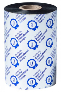 BROTHER BSS-1D450-110 STANDARD RESIN Black 110MM X 450M RIBBON