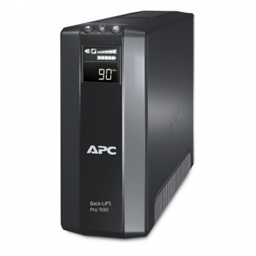 APC Back-UPS Pro, 900VA/540W, Tower, 230V, 5x CEE 7/7 Schuko outlets, AVR, LCD