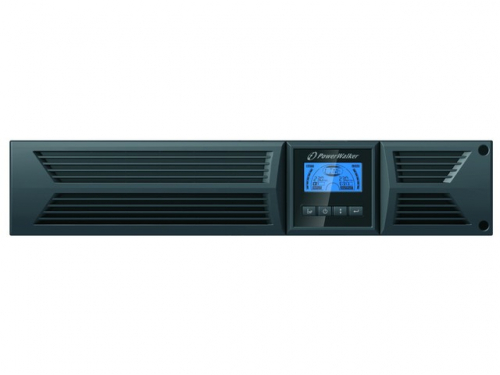 PowerWalker UPS on-line 3000VA 8X IEC + 1x IEC/C19OUT, USB/232, LCD, RACK 19/tower