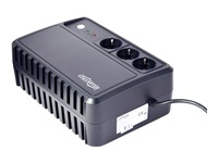 ENERGENIE UPS 800VA with AVR Intelligent surge-overload- and short-circuit protection Desktop Series 3x Schuko