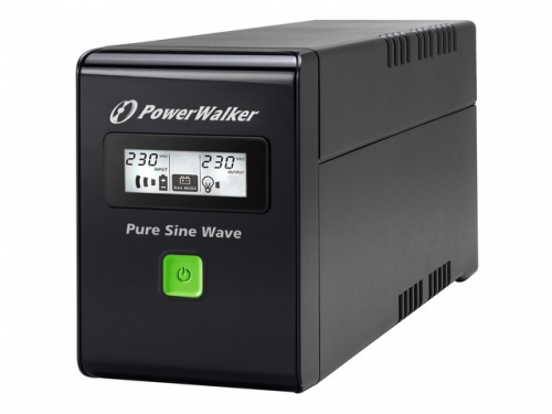 PowerWalker UPS LINE-IN 800VA 2xPL 230V PURE SINE WAVE