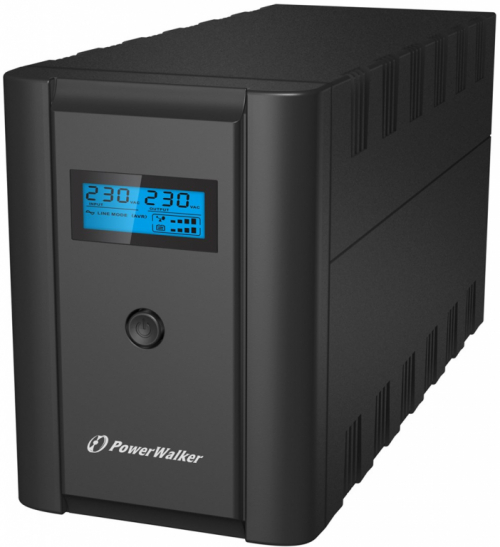 PowerWalker VI 2200 LCD/FR 2.2 kVA 1200 W 4 AC outlet(s)