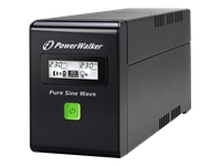 POWERWALK VI 600 SW FR Power Walker UPS Line-Interactive 600VA 2x PL 230V, PURE SINE, RJ11/RJ45,USB,LCD