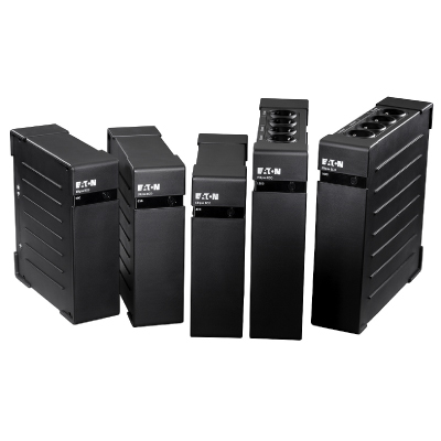 650VA/400W UPS, offline, IEC 3+1 EATON