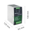 Qoltec UPS DC module for DIN rail, 40A, 24V