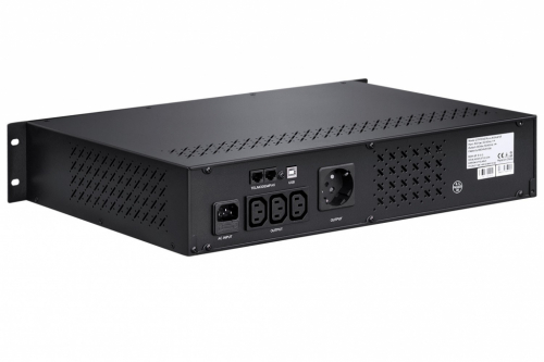 GT UPS POWERbox Line-Interactive 850VA / 510W RACK 19