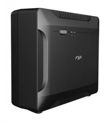 FSP NANO600 600VA/360W,INPUT VOLTAGE: 110/120VAC OR 220/230/240VAC, INPUT/VOLTAGE RANGE: 180-270VAC, INPUT FREQUENZ 60/50 HZ, 1*12V/7AH, 2*SCHUKO