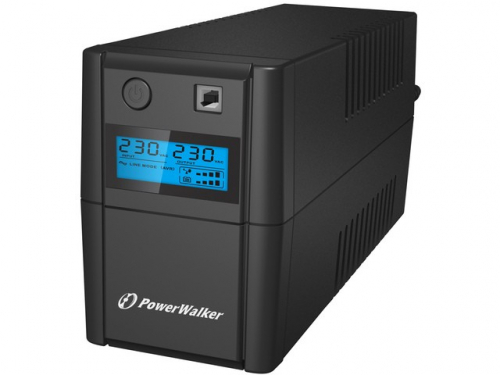 PowerWalker UPS LINE-INTERACTIVE 850VA 2X 230V PL OUT, RJ11 IN/OUT, USB, LCD