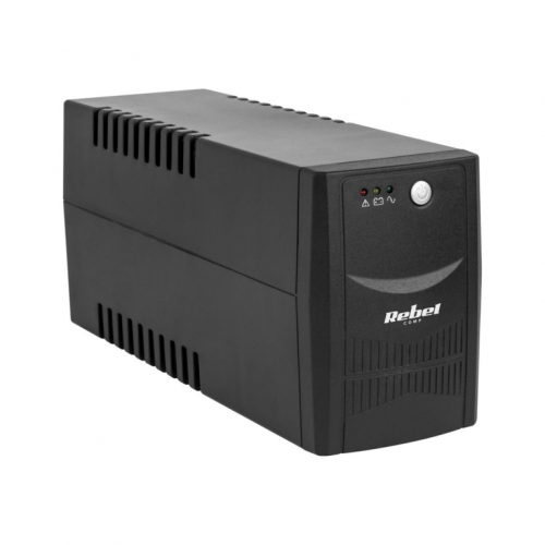 UPS REBEL model Micropower 600 (offline, 600VA / 360W, 230 V, 50Hz)