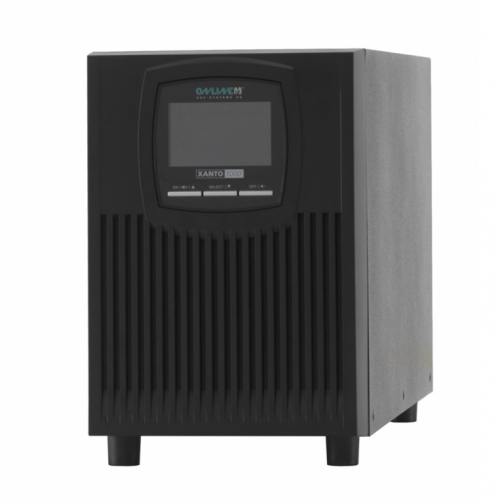 ONLINE USV-Systeme XANTO 1000 uninterruptible power supply (UPS) Double-conversion (Online) 1 kVA 1000 W 4 AC outlet(s)