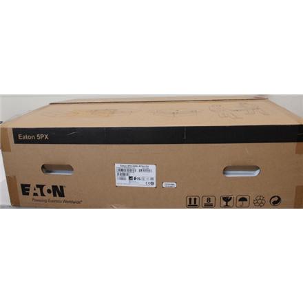 Taastatud. Eaton UPS 5PX 2200i RT2U G2 | Eaton | UPS | 5PX 2200i RT2U G2 | 2200 VA | 2200 W | DAMAGED PACKAGING, UNPACKED, USED