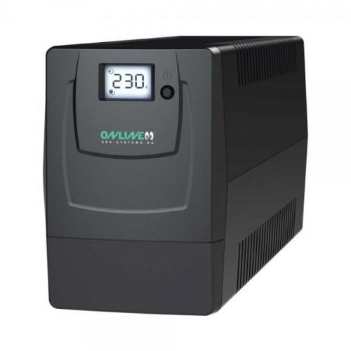 ONLINE USV-Systeme USV YUNTO Smile 800 uninterruptible power supply (UPS) Line-Interactive 0.8 kVA 480 W 2 AC outlet(s)