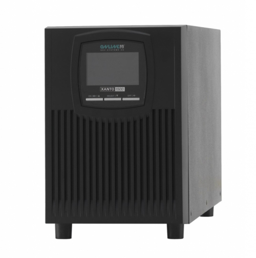 ONLINE USV-Systeme XANTO 1500 uninterruptible power supply (UPS) Double-conversion (Online) 1.5 kVA 1500 W 4 AC outlet(s)