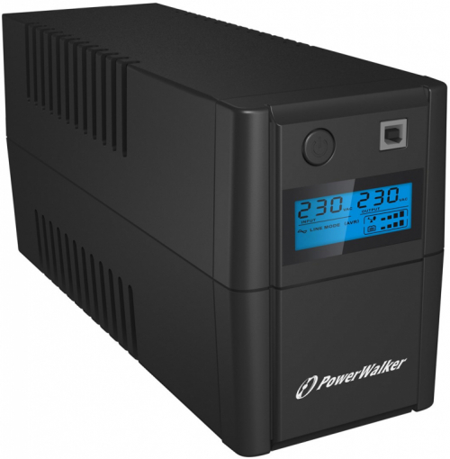 PowerWalker VI 850SE LCD/IEC Line-Interactive 0.85 kVA 480 W 4 AC outlet(s)