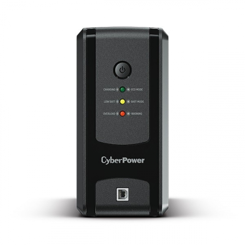 CYBERPOWER UT850EG Line-Interactive UPS 850VA LED AVR USB HID compliant Output 3 Schuko black