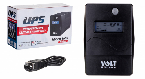 MicroUPS 800VA/480W 9Ah Uninterruptible Power Supply (UPS)