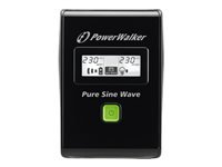 POWERWALK VI 800 SW FR Power Walker UPS Line-Interactive 800VA 2x PL 230V, PURE SINE, RJ11/RJ45,USB,LCD