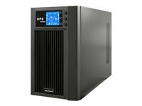 QOLTEC 53043 Qoltec Uninterruptible power supply On-line 3KVA 2.4kW LCD USB