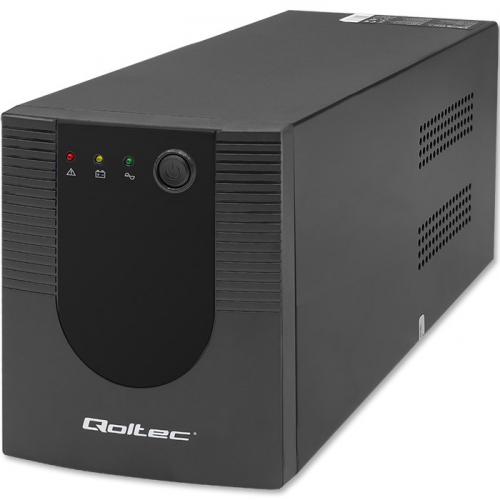 Qoltec Uninterruptible power supply, 1500VA, 900W