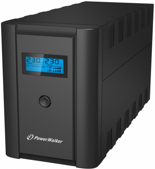 PowerWalker VI 1200 LCD/FR Line-Interactive 1.2 kVA 600 W 4 AC outlet(s)