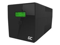 GREENCELL UPS08 UPS Green Cell Microsine z LCD 1000VA