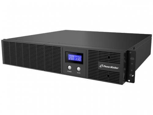 PowerWalker UPS Line-Interactive 2200VA Rack 19 4x IEC Out, RJ11/RJ45 In/Out, USB, LCD, EPO