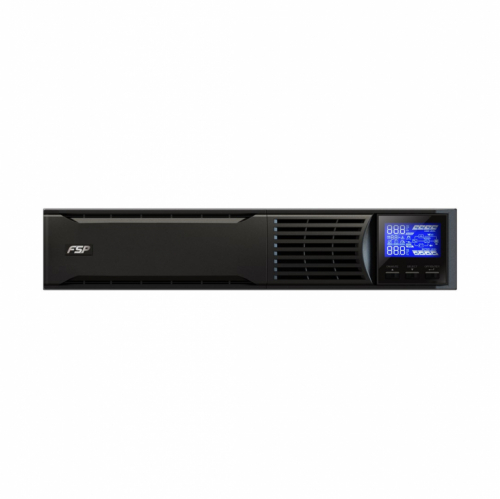 FSP Champ Rack 1K uninterruptible power supply (UPS) Double-conversion (Online) 1 kVA 900 W 3 AC outlet(s)